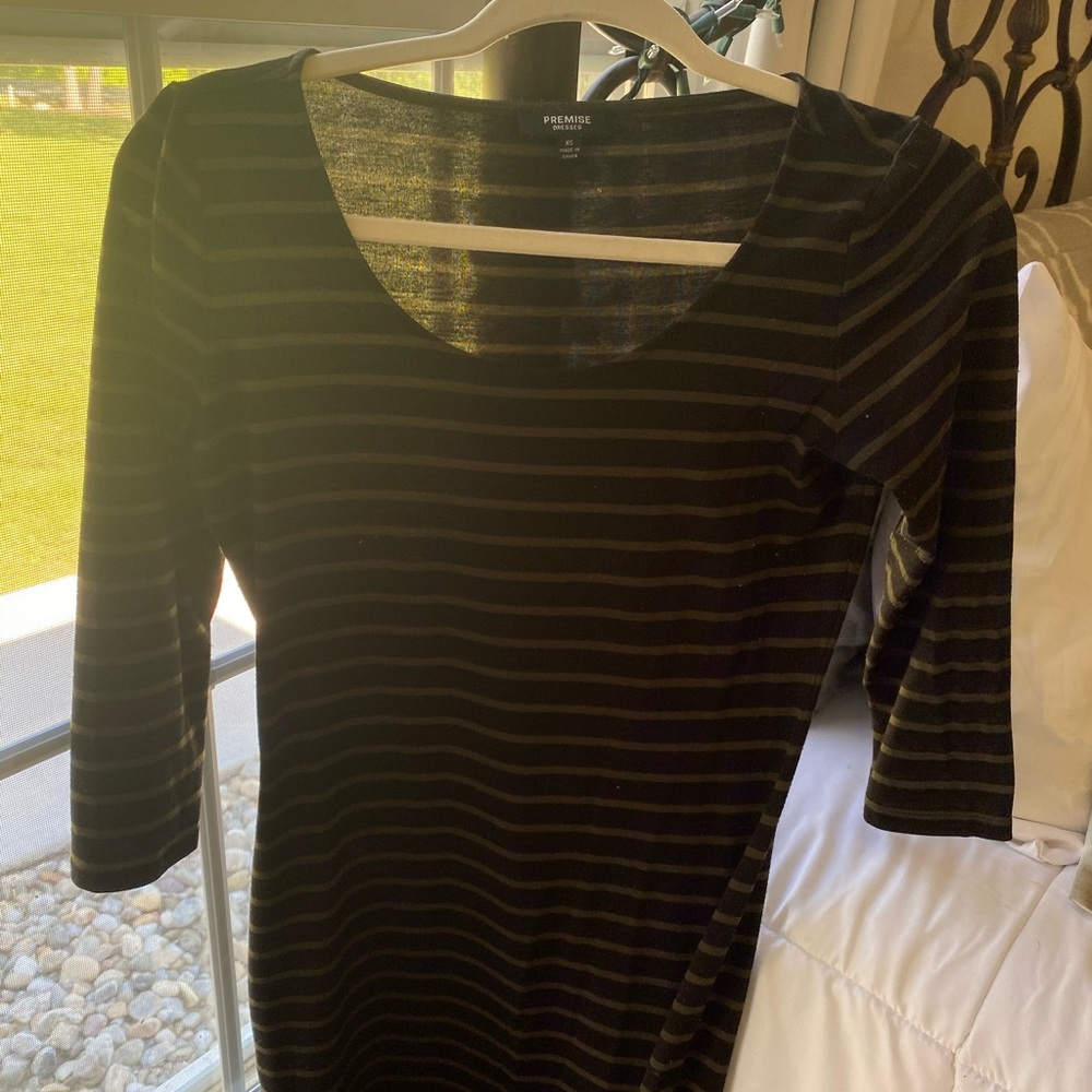 tight fitting slim dress